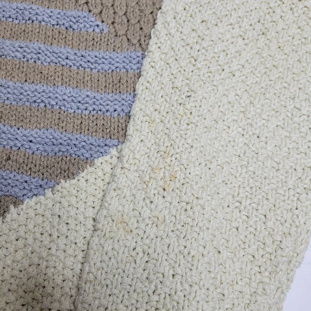 Vintage Handknit‎ Peninsula Silk & Cotton Sweater Large